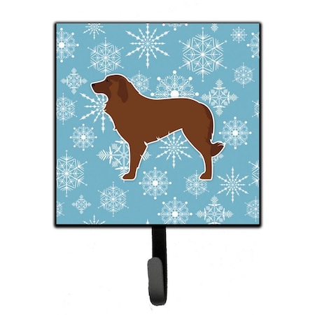 Carolines Treasures Winter Snowflake Portuguese Sheepdog Dog Leash or Key Holder BB3531SH4
